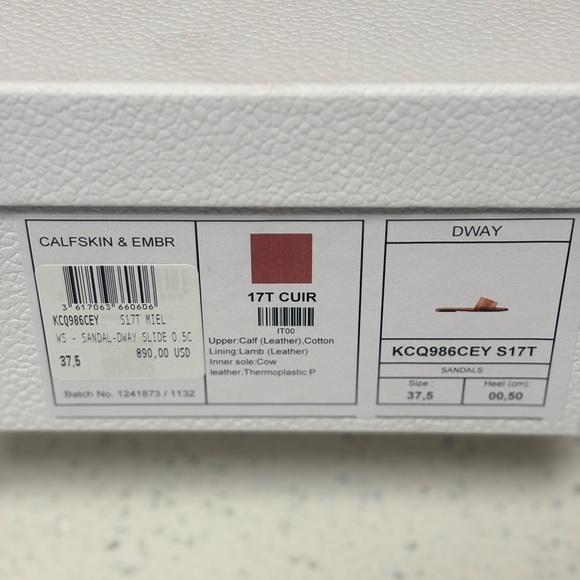 Christian Dior Dway Slide
Camel Calfskin - Picture 6 of 6